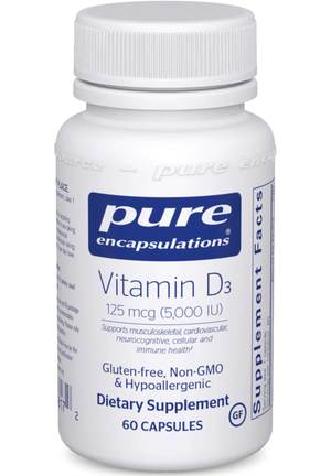 Pure Encapsulations Vitamin D3 5000iu