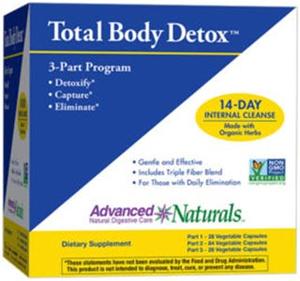 Advanced Naturals Total Body Detox Kit